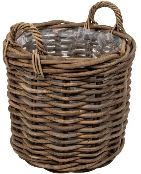 Ronde mand met handvat Ø45x48cm