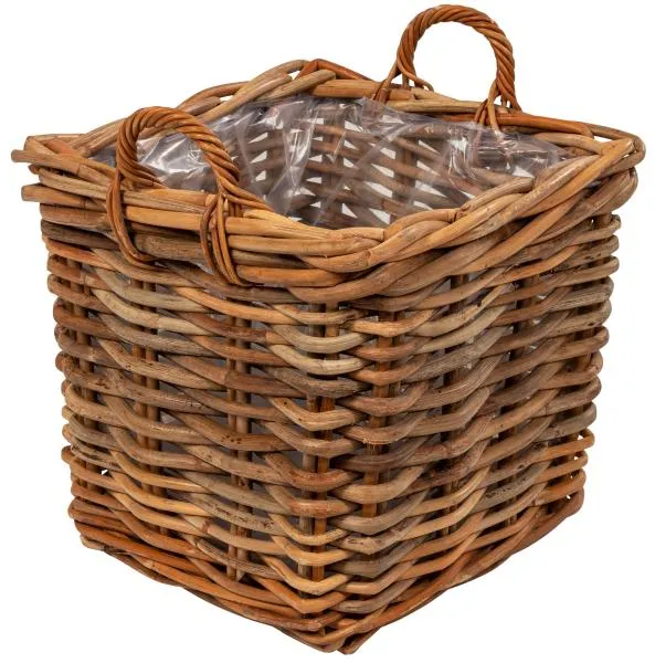 Mand vierkantig met handvat 48x48x45cm