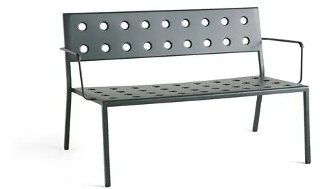 HAY Balcony Lounge Bank met Armleuning Dark Forest