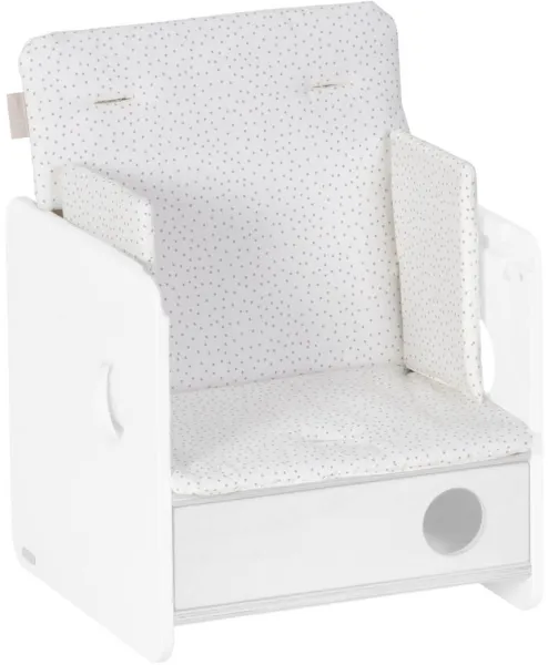 Nuun, Kussens voor stoelen, wit, H1x65x58 cm