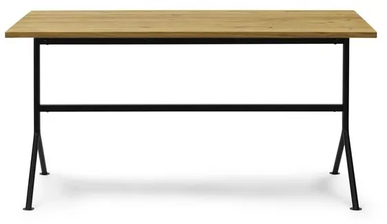 Normann Copenhagen Kip Bureau Zwart/Eikenhout