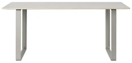 Muuto 70/70 Eettafel 170x85 Grijs Linoleum/Grijs