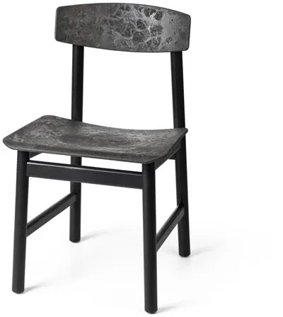 Mater Conscious BM3162 Eetkamerstoel Zwart Beuk/Coffee Zwart