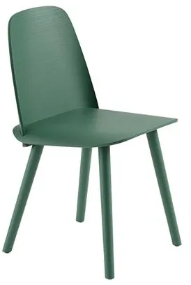 Muuto Nerd Eetkamerstoel Groen