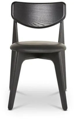 Tom Dixon Slab Eetkamerstoel Gestoffeerd Set van 2 Zwart