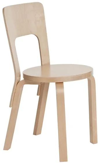 artek 66 Eetkamerstoel Berken